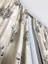 Draperie Blackout model Baroc gri Perdele de Poveste